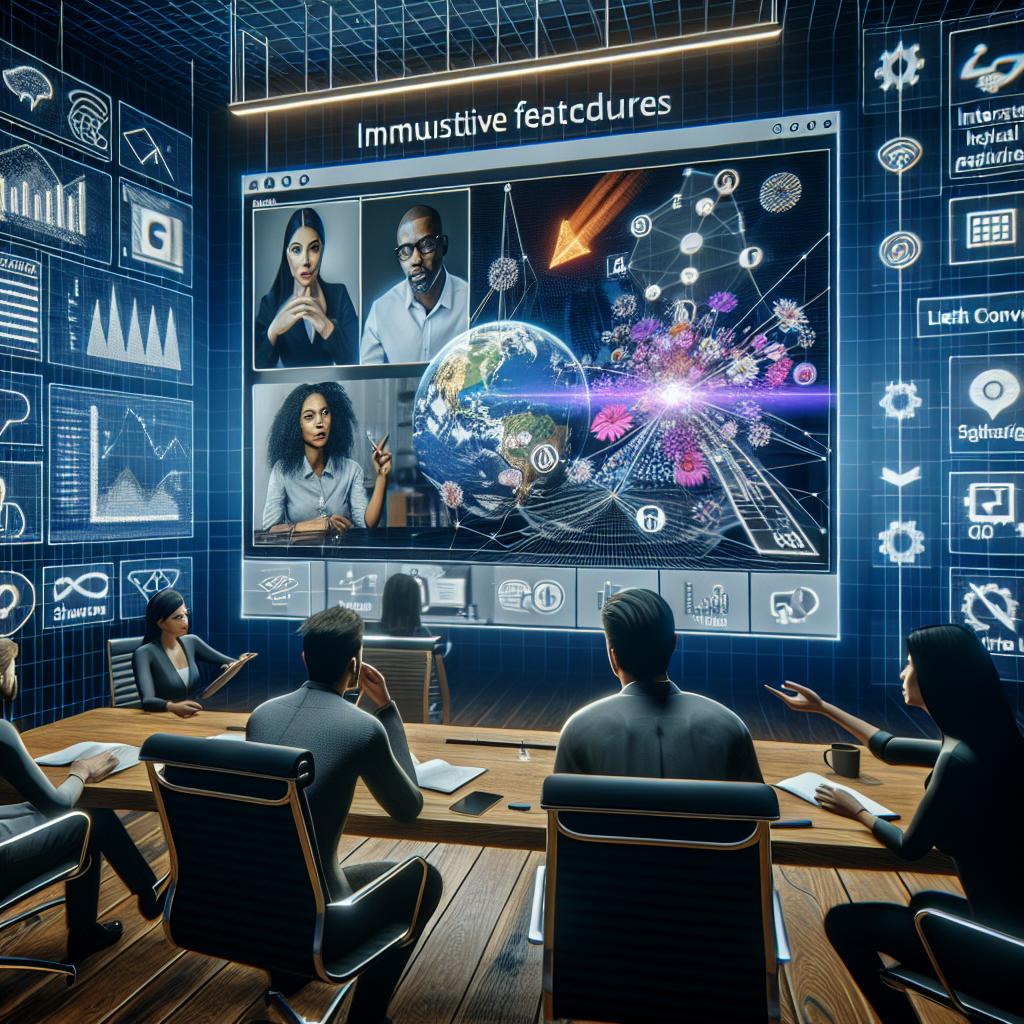 Key Features for Effective Collaboration in Immersive Room Software