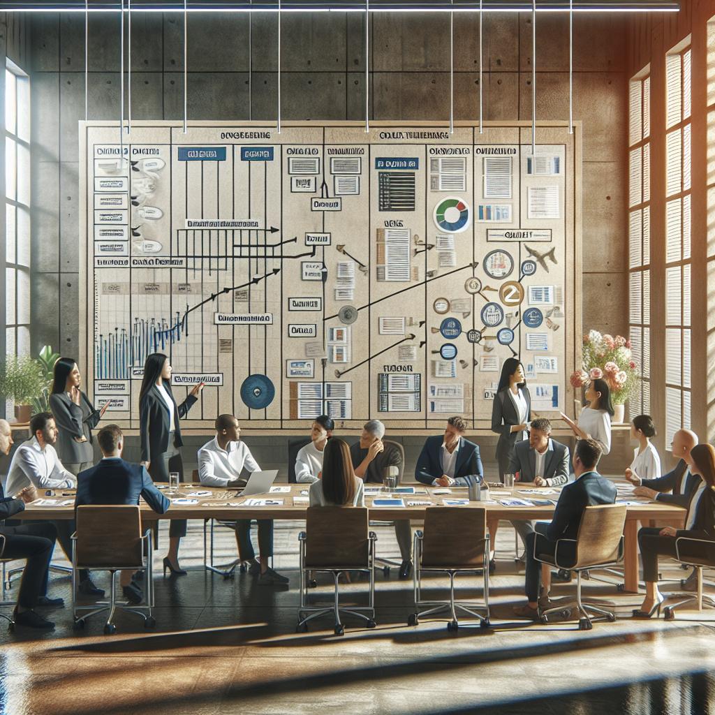 Techniques de gestion de projet visuelle Obeya pour éviter les malentendus