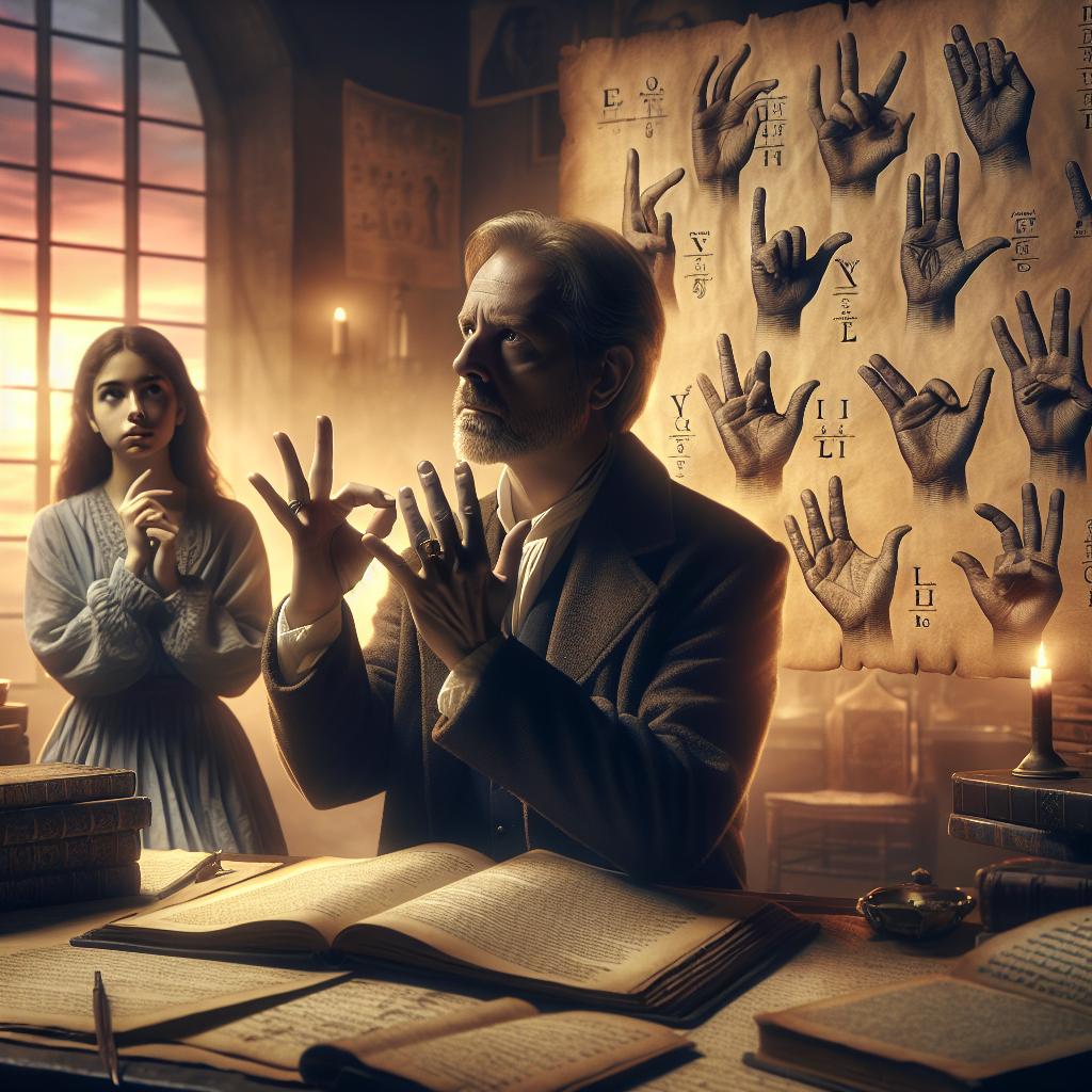 Wie heeft gebarentaal uitgevonden?