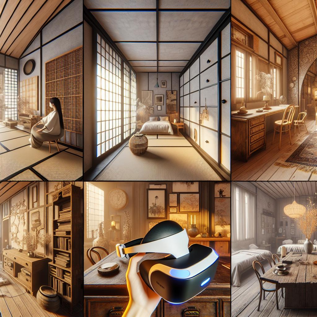 Visites virtuelles immersives de pièces