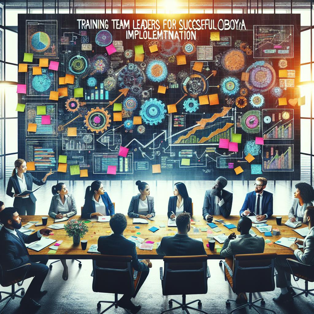 Former les responsables d'équipe pour une mise en œuvre réussie d'Obeya