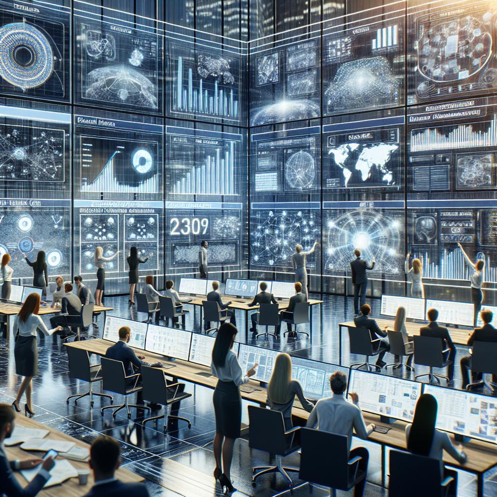 Comment les salles immersives améliorent la gestion visuelle Obeya